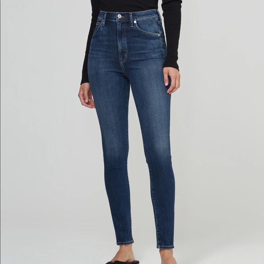 Citizen of Humanity Chrissy Long High Rise Skinny